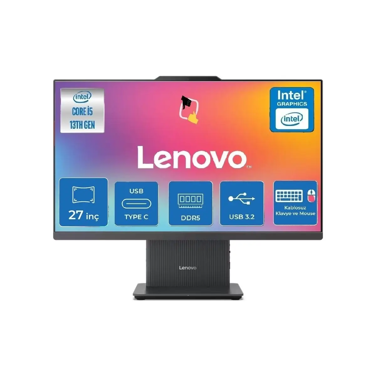 ıdeacentre Aıo Intel Core I5 13420H 16GB 1tb SSD Windows 11 Pro 27" Fhd All In One Bilgisayar Snertech
