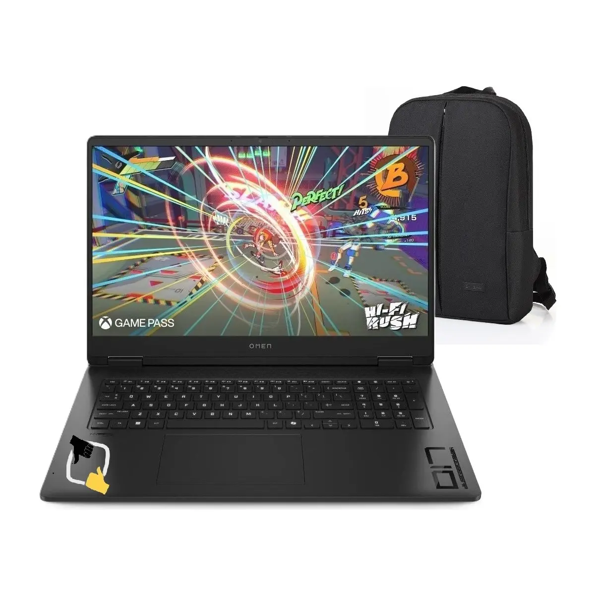 Omen 17-DB1022NT CD5N2EA 8gb RTX5060 Amd Ryzen Aı 9 365 16GB Ram 512 GB SSD 17.3" Full Hd 144Hz +Snertech Çanta