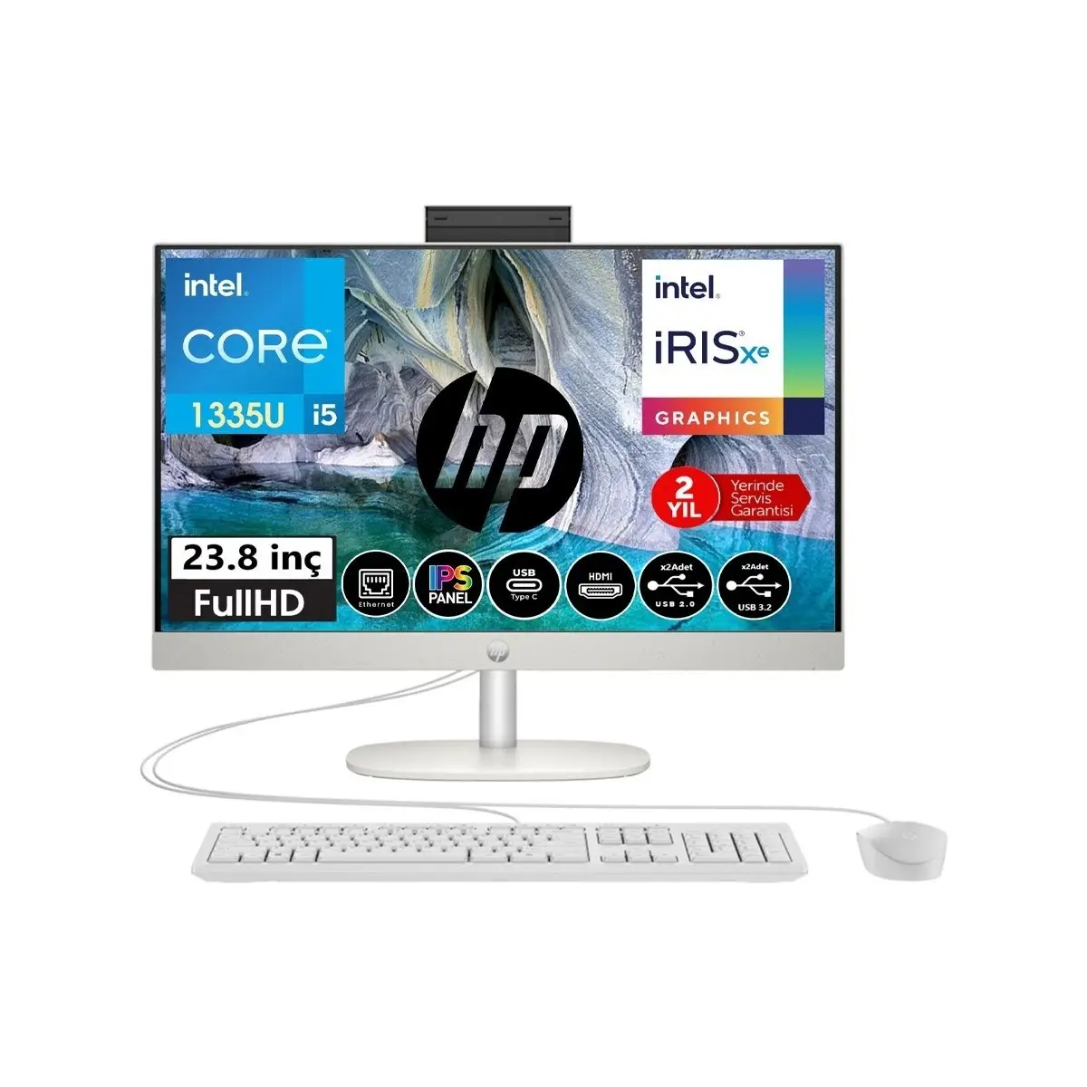 Proone 240 I5-1335U 32GB 1 Tb 23.8'' Windows 11 Pro 885G7EA K17 All In One Bilgisayar