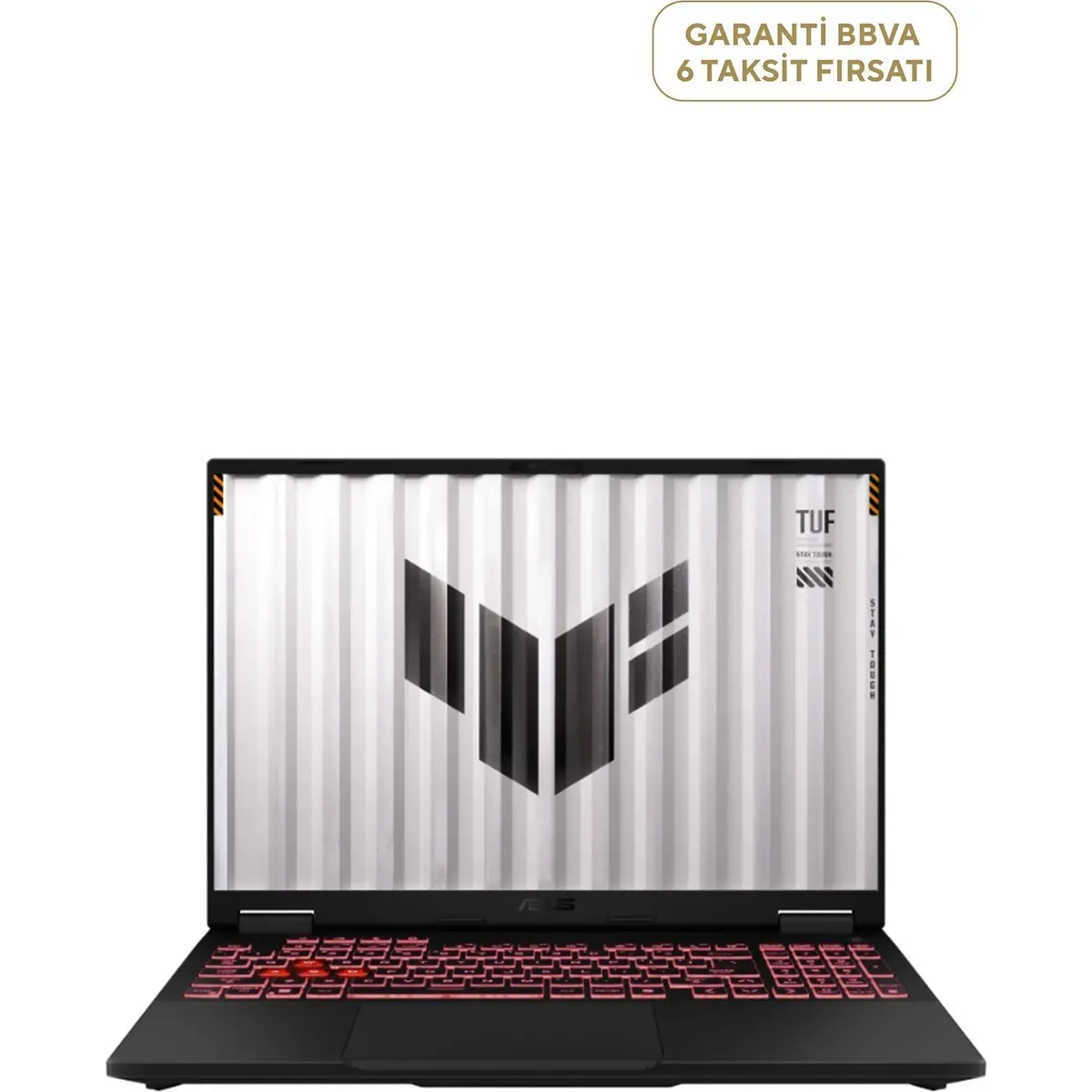 Tuf Gaming A16 FA608PP-QT031 8gb Rtx 5070 Ryzen 9 8940HX 32GB Ram 1tb SSD 16" Gaming Laptop Wqxga 165Hz